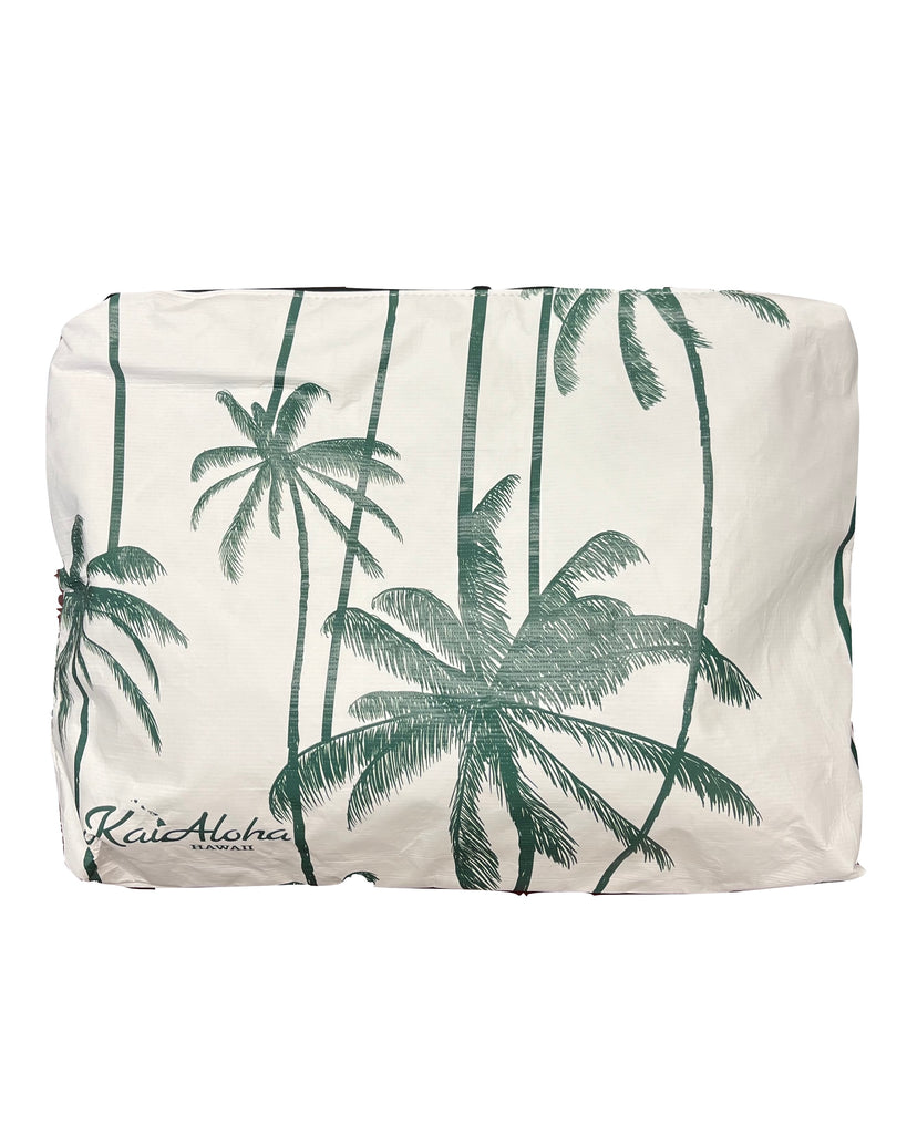 Small Tyvek Pouch Green Palm