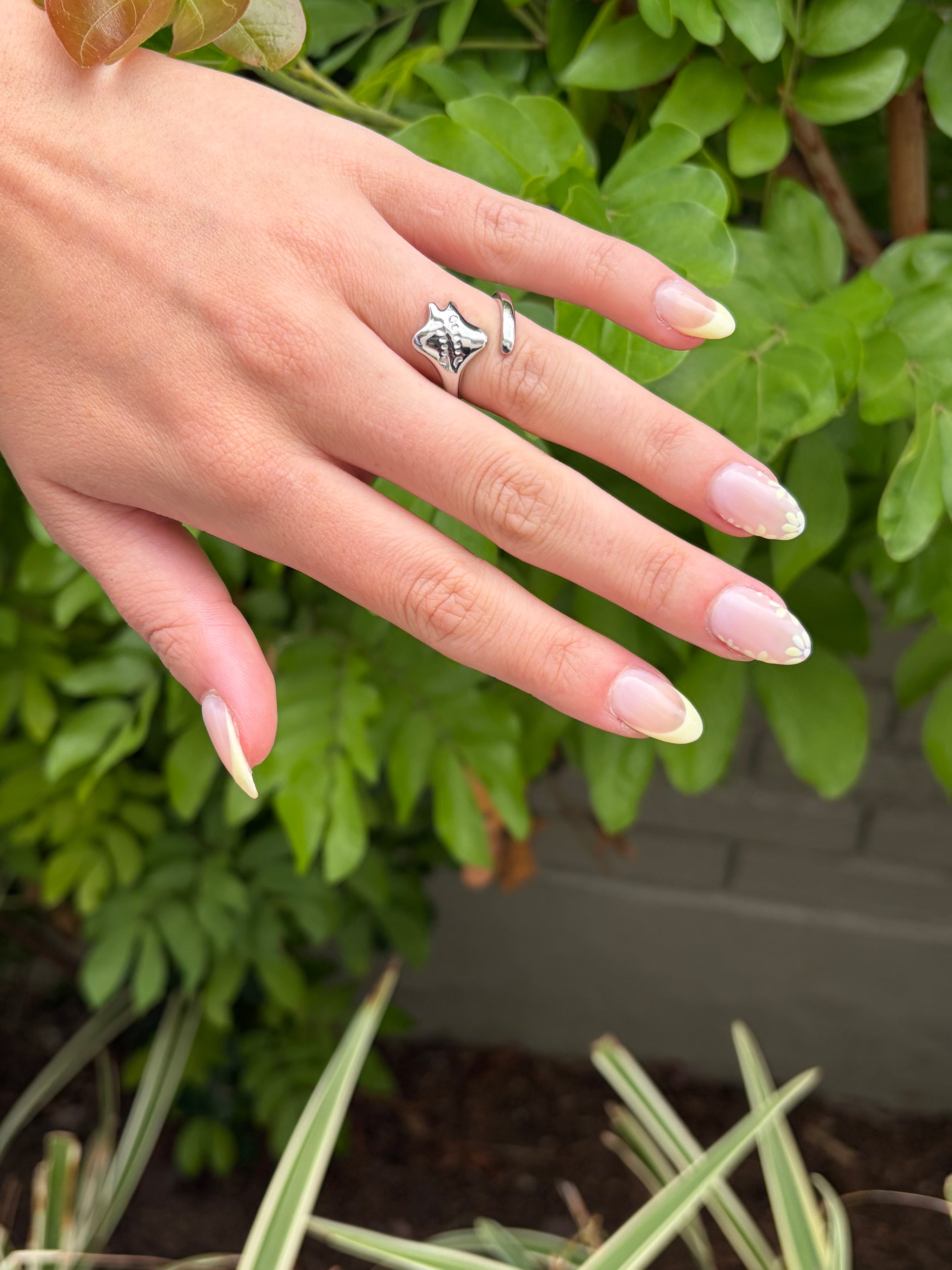 Manta Ray Silver Ring – KaiAloha Supply
