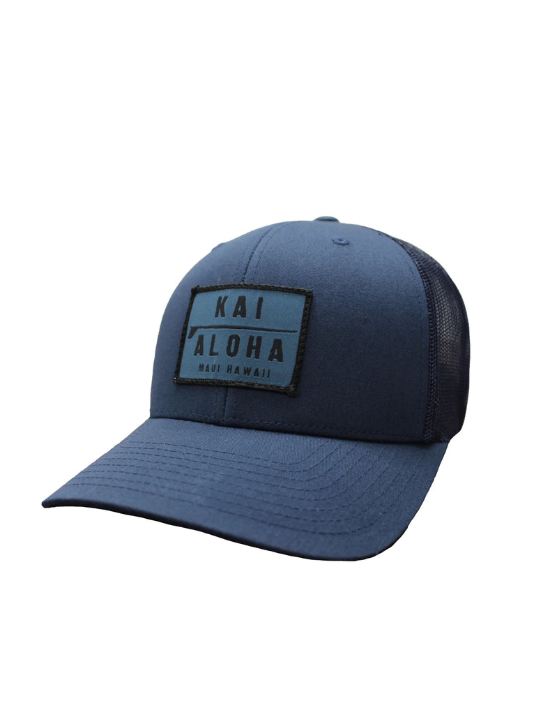 This best selling hat has our classic KaiAloha logo on the front and fish patch on the back. 