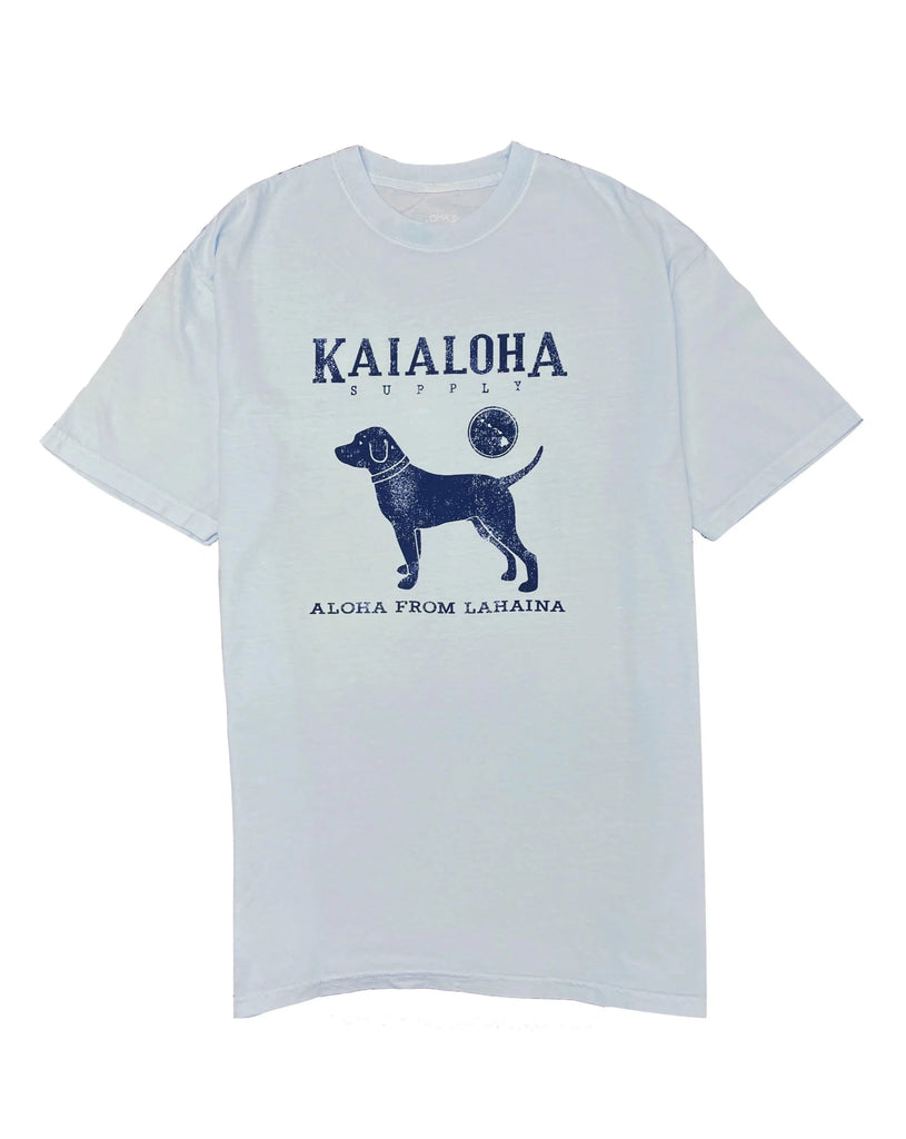 KaiAloha Klassic Poppy design on the front with circular logo on the back upper center.