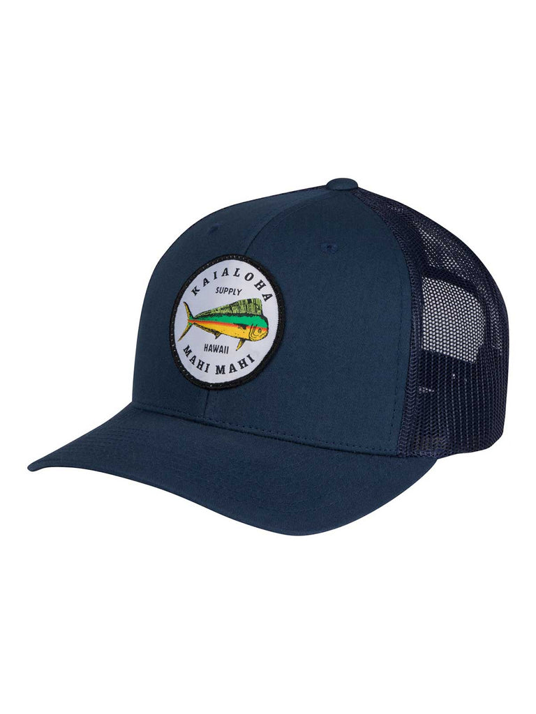 Add our bestselling Rasta Mahi snapback to your cart! This structured, mid-profile hat with a pre-curved brim.  Features:  65% polyester / 35% cotton. Made in Bangladesh. One size fits most.